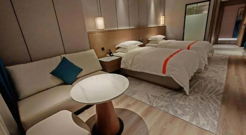 Bed in GreenTree Eastern Hotel Changge Yiwu City