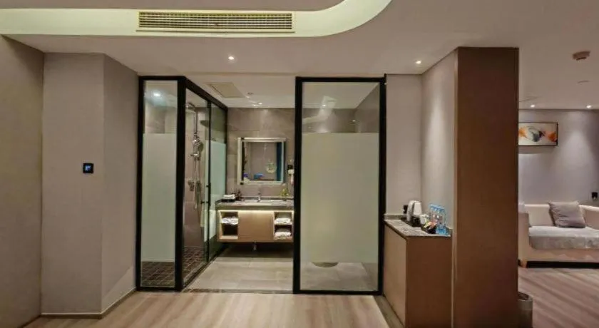 Bed in GreenTree Eastern Hotel Changge Yiwu City