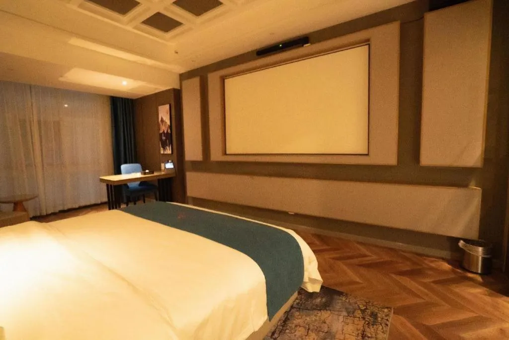Bed in GreenTree Eastern Hotel Changge Yiwu City