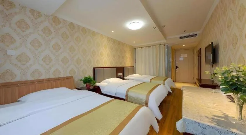 Bed in Shell Hotel Huaibei Jinying Plaza Long Distance Bus Station