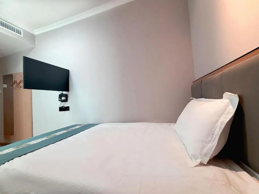 Bed in Shell Hotel Huaibei Jinying Plaza Long Distance Bus Station