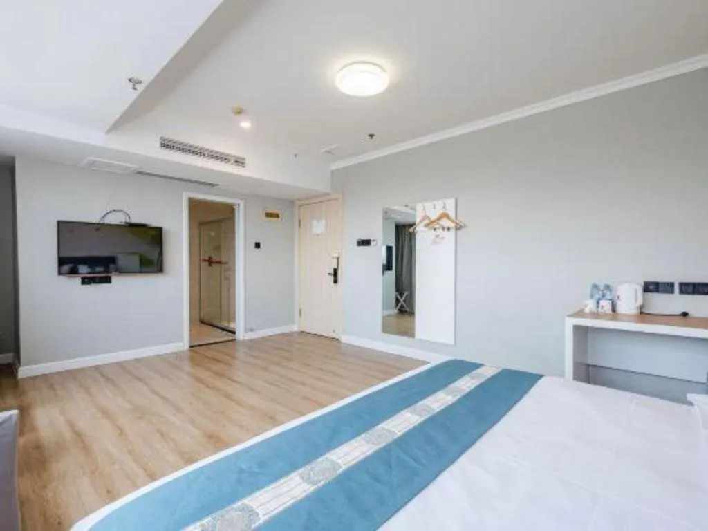 Bed in Shell Hotel Huaibei Jinying Plaza Long Distance Bus Station