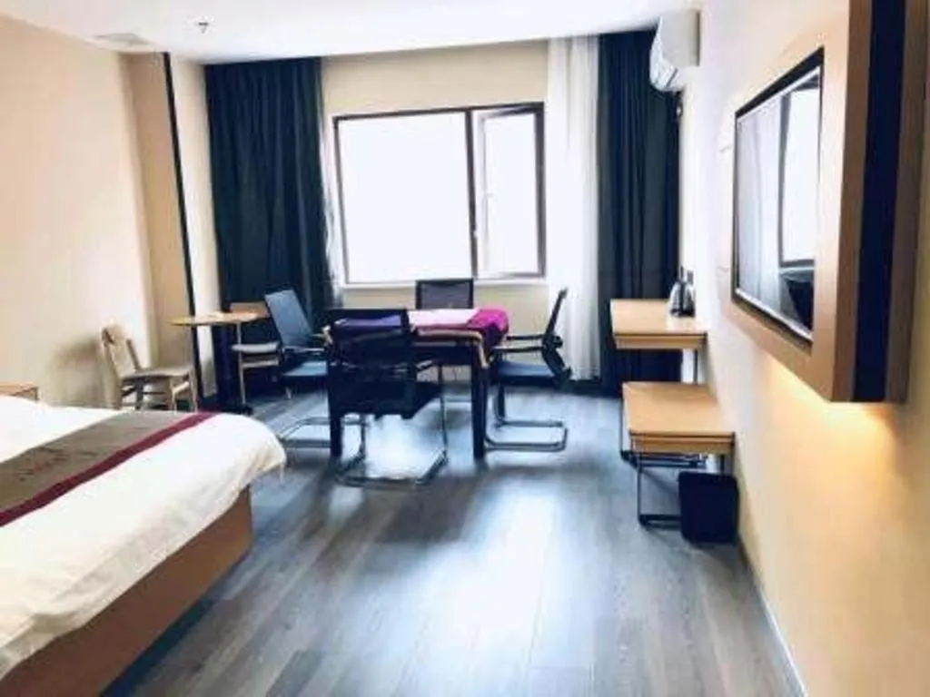 Bed in Thank Inn Jiangxi Nanchang Anyi County Fenghuangshan Industrial Park