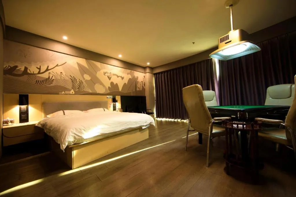 Bed in Thank Inn Jiangxi Nanchang Anyi County Fenghuangshan Industrial Park