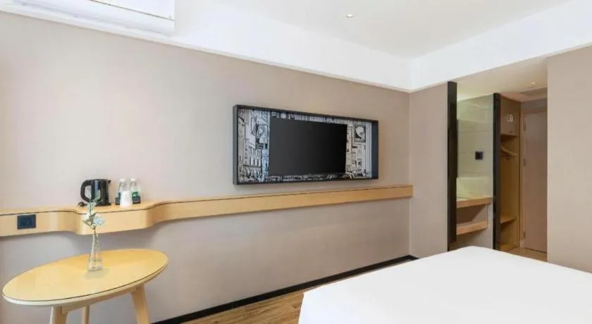 Bed in City Comfort Inn Yunfu Xinxing Juncheng Plaza