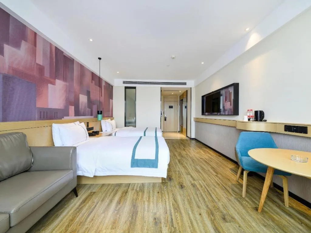 Bed in City Comfort Inn Hantianhe Airport Hengdian Street