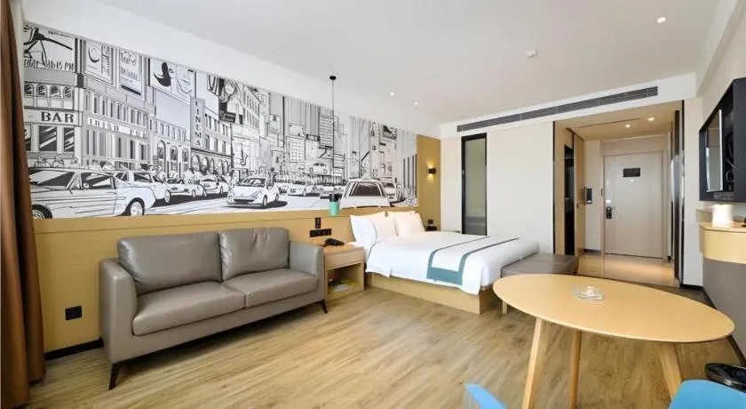 Bed in City Comfort Inn Hantianhe Airport Hengdian Street