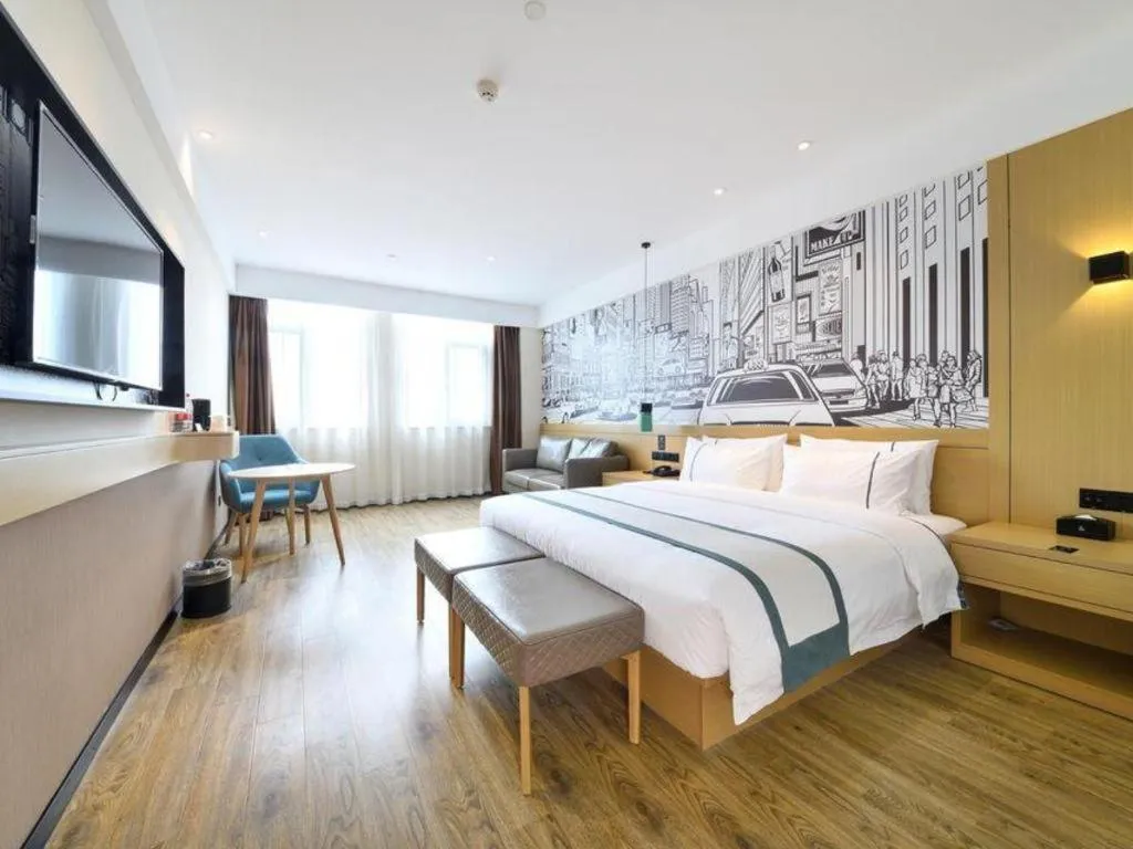 Bed in City Comfort Inn Hantianhe Airport Hengdian Street