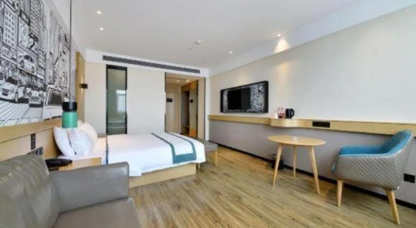 Bed in City Comfort Inn Hantianhe Airport Hengdian Street