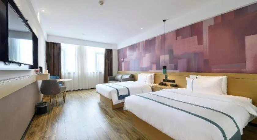 Bed in City Comfort Inn Hantianhe Airport Hengdian Street