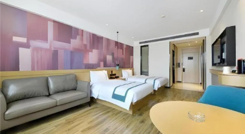 Bed in City Comfort Inn Hantianhe Airport Hengdian Street
