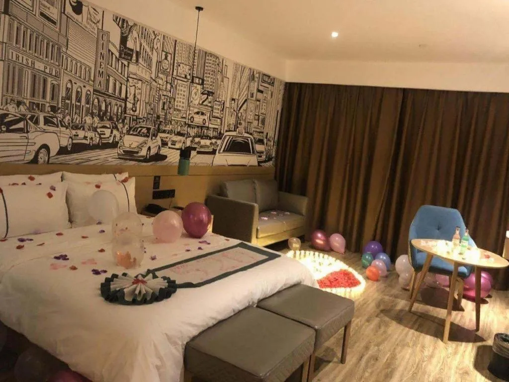 Bed in City Comfort Inn Hantianhe Airport Hengdian Street