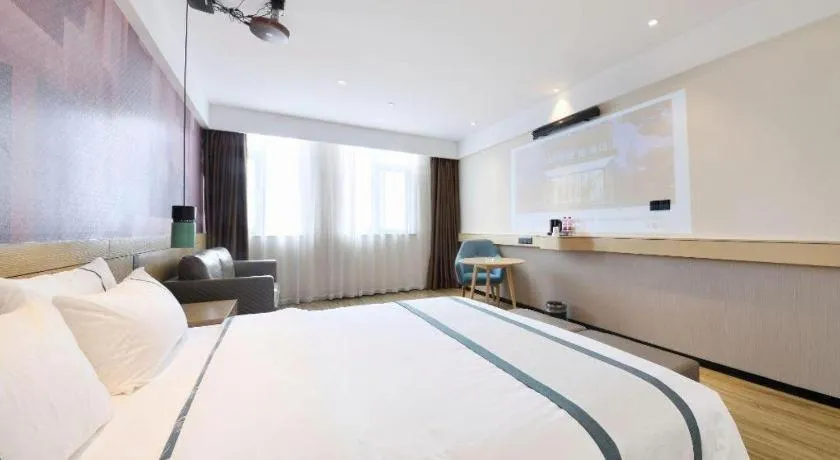 Bed in City Comfort Inn Hantianhe Airport Hengdian Street