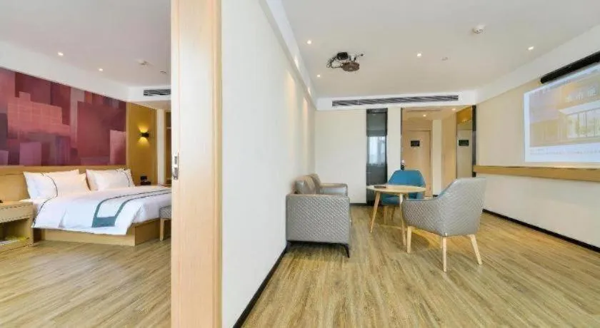 Bed in City Comfort Inn Hantianhe Airport Hengdian Street