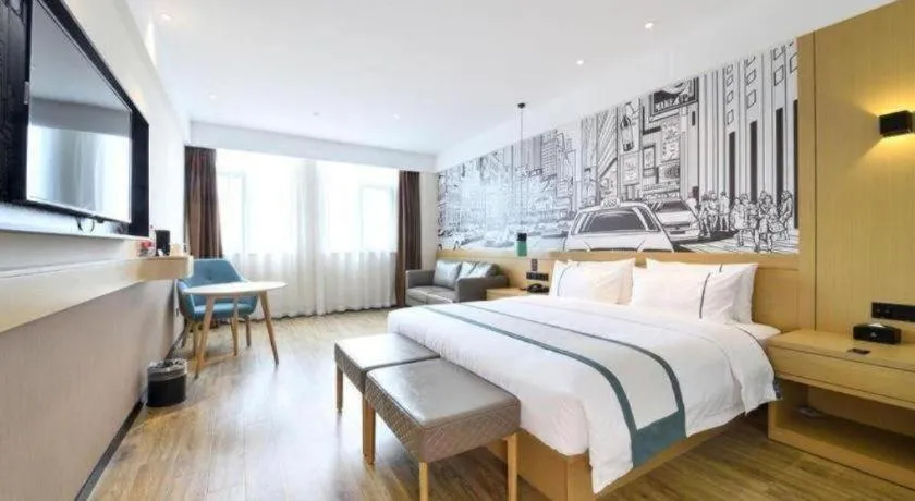 Bed in City Comfort Inn Hantianhe Airport Hengdian Street