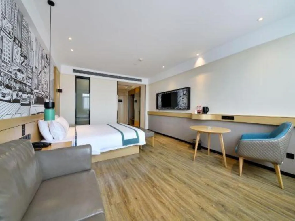 Bed in City Comfort Inn Hantianhe Airport Hengdian Street