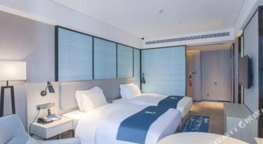 Bed in Echarm Hotel Nanning the MixC Dongmeng Business District