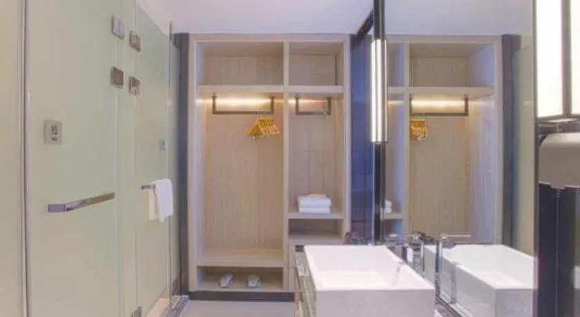 Bed in Echarm Hotel Nanning the MixC Dongmeng Business District