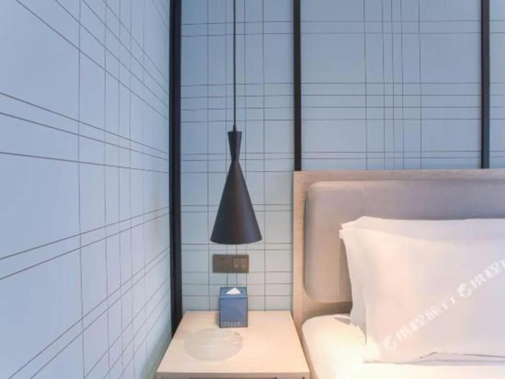 Bed in Echarm Hotel Nanning the MixC Dongmeng Business District