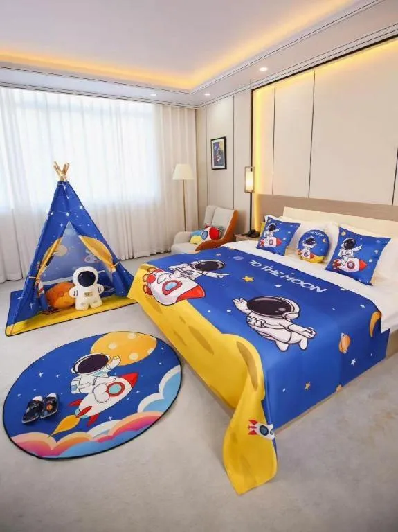 Bed in City Comfort Inn Qingyuan Longtang Light Rail Changlong