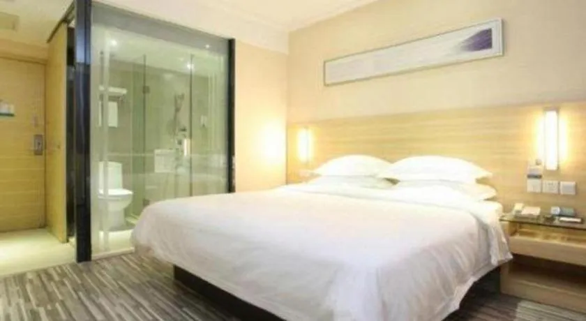 Bed in City Comfort Inn Qingyuan Longtang Light Rail Changlong