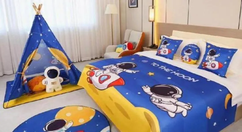 Bed in City Comfort Inn Qingyuan Longtang Light Rail Changlong