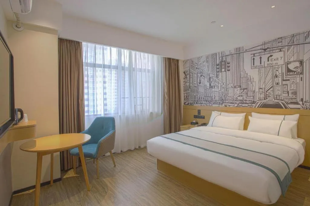 Bed in City Comfort Inn Nanning Huanan City