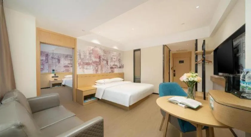 Bed in City Comfort Inn Nanning Huanan City