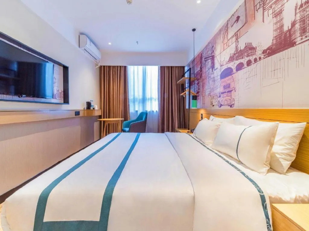 Bed in City Comfort Inn Qingyuan Yingde Heping North Road
