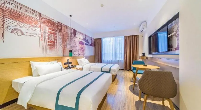 Bed in City Comfort Inn Qingyuan Yingde Heping North Road
