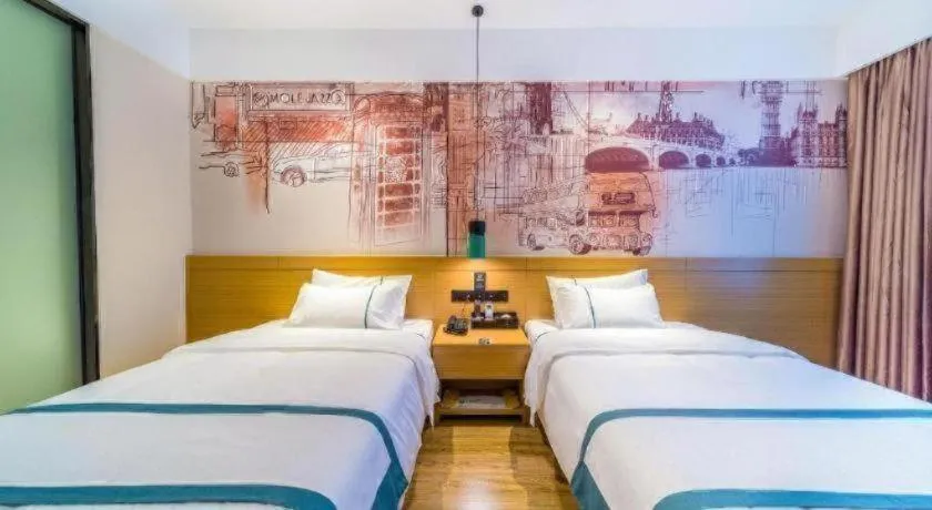 Bed in City Comfort Inn Qingyuan Yingde Heping North Road