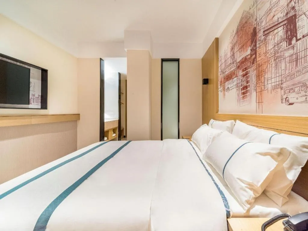 Bed in City Comfort Inn Qingyuan Yingde Heping North Road