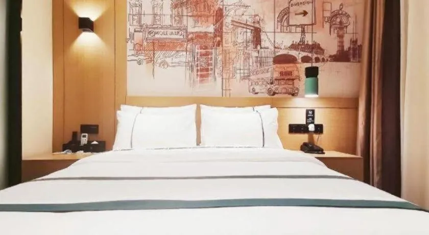 Bed in City Comfort Inn Qingyuan Yingde Heping North Road