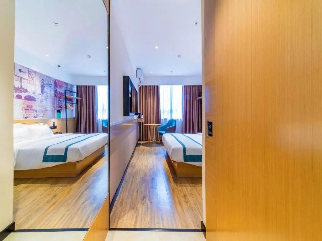 Bed in City Comfort Inn Qingyuan Yingde Heping North Road