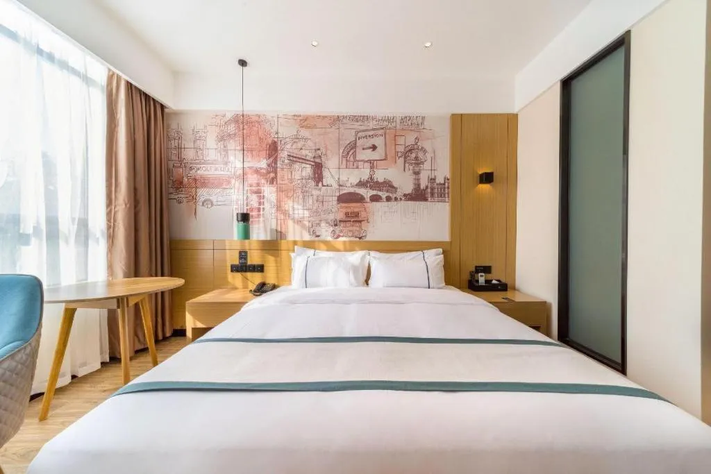 Bed in City Comfort Inn Qingyuan Yingde Heping North Road