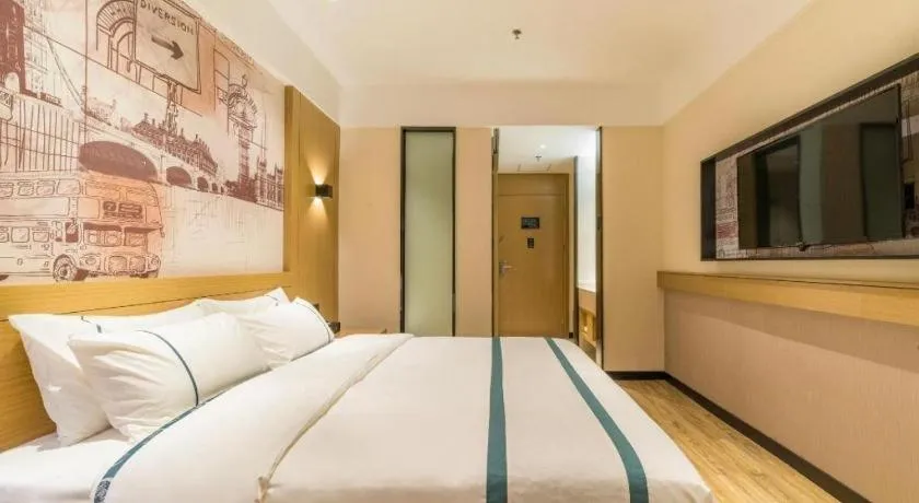 Bed in City Comfort Inn Qingyuan Yingde Heping North Road