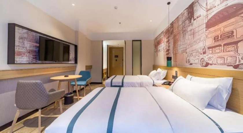 Bed in City Comfort Inn Qingyuan Yingde Heping North Road