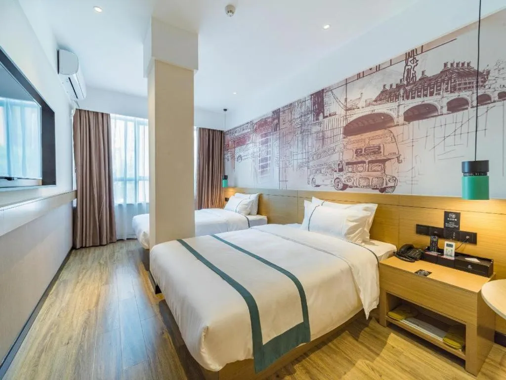 Bed in City Comfort Inn Qingyuan Yingde Heping North Road