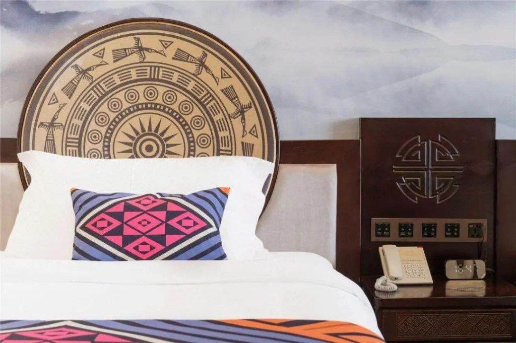 Bed in Immersing Hotels& Resort Guilin International Trade Exhibition Center