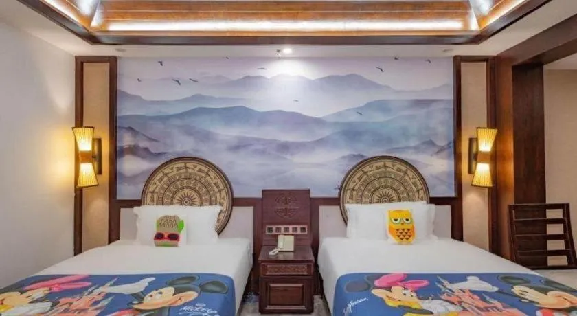 Bed in Immersing Hotels& Resort Guilin International Trade Exhibition Center