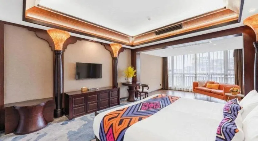 Bed in Immersing Hotels& Resort Guilin International Trade Exhibition Center