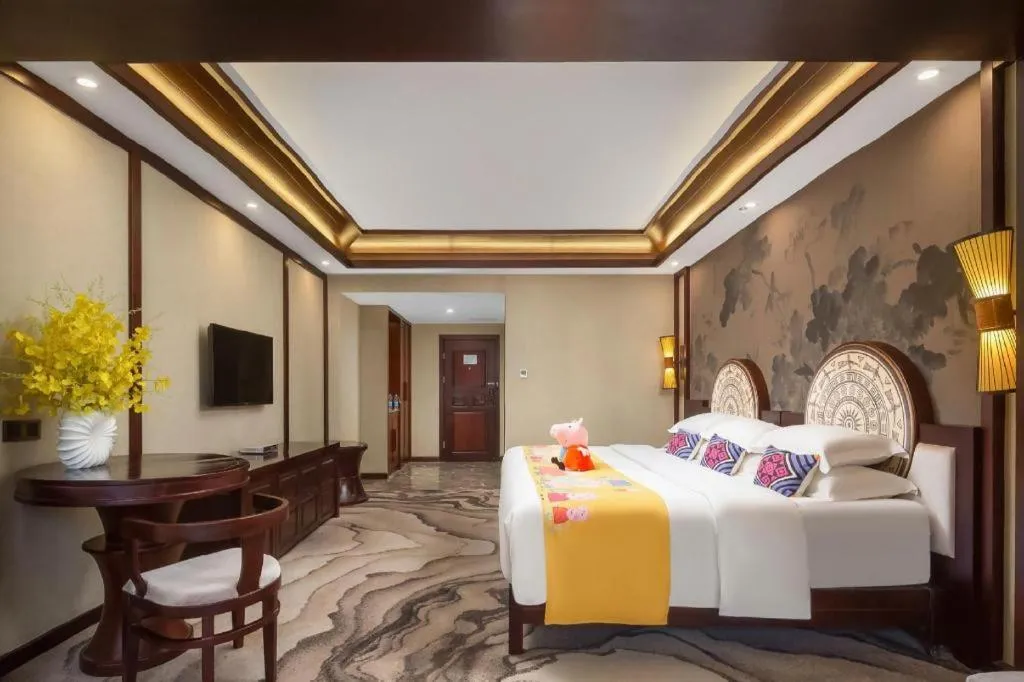 Bed in Immersing Hotels& Resort Guilin International Trade Exhibition Center