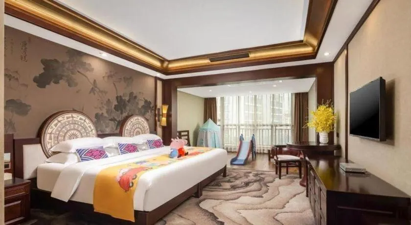 Bed in Immersing Hotels& Resort Guilin International Trade Exhibition Center