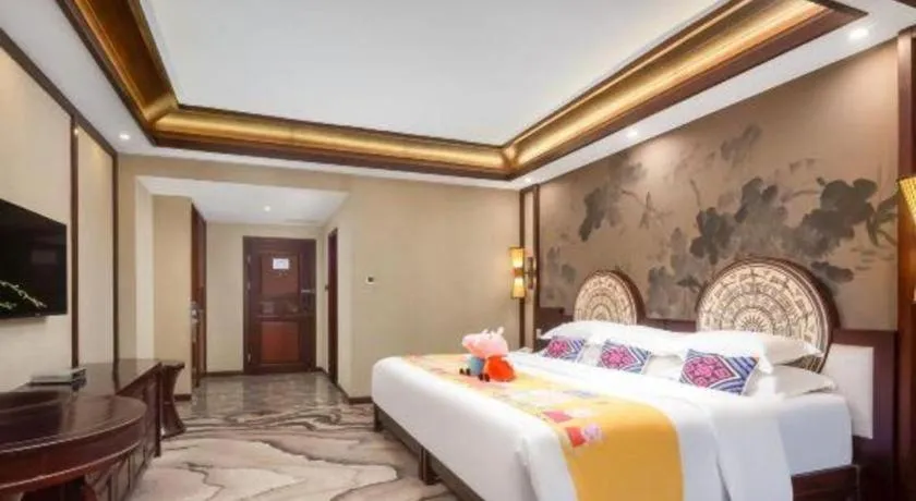 Bed in Immersing Hotels& Resort Guilin International Trade Exhibition Center