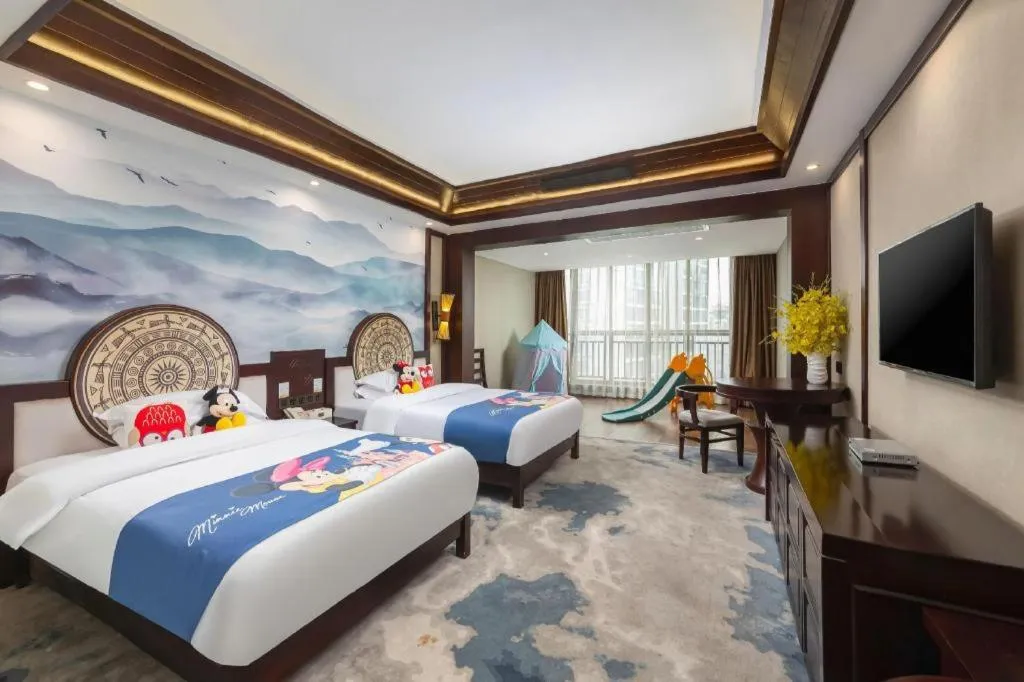 Bed in Immersing Hotels& Resort Guilin International Trade Exhibition Center