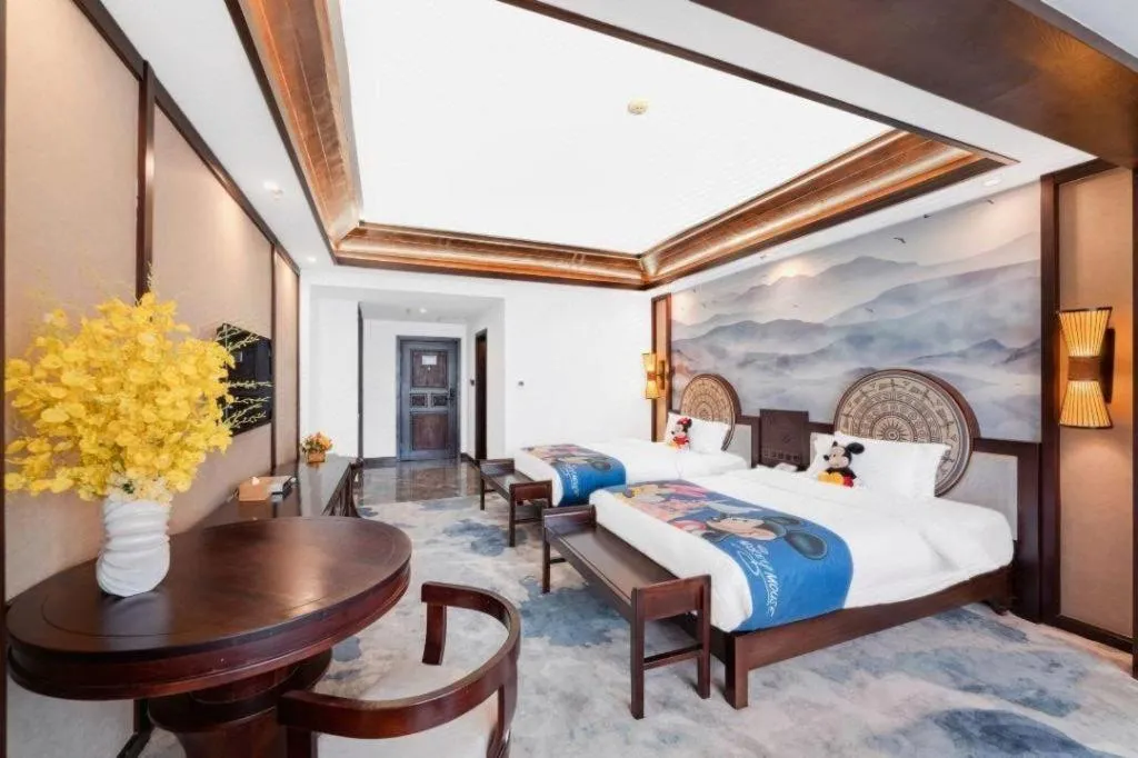 Bed in Immersing Hotels& Resort Guilin International Trade Exhibition Center