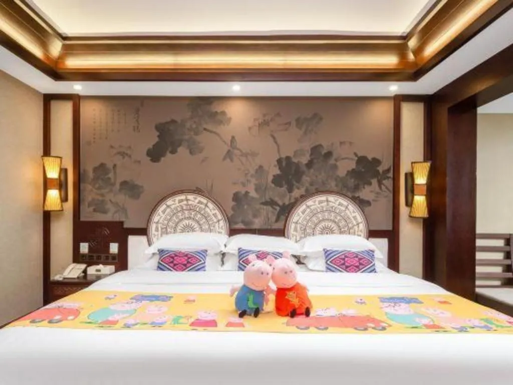 Bed in Immersing Hotels& Resort Guilin International Trade Exhibition Center