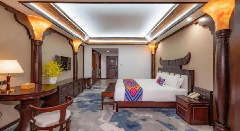 Bed in Immersing Hotels& Resort Guilin International Trade Exhibition Center