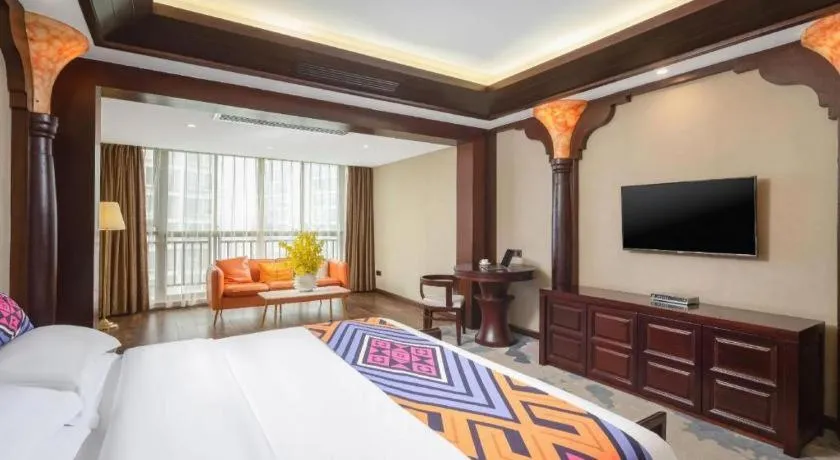 Bed in Immersing Hotels& Resort Guilin International Trade Exhibition Center