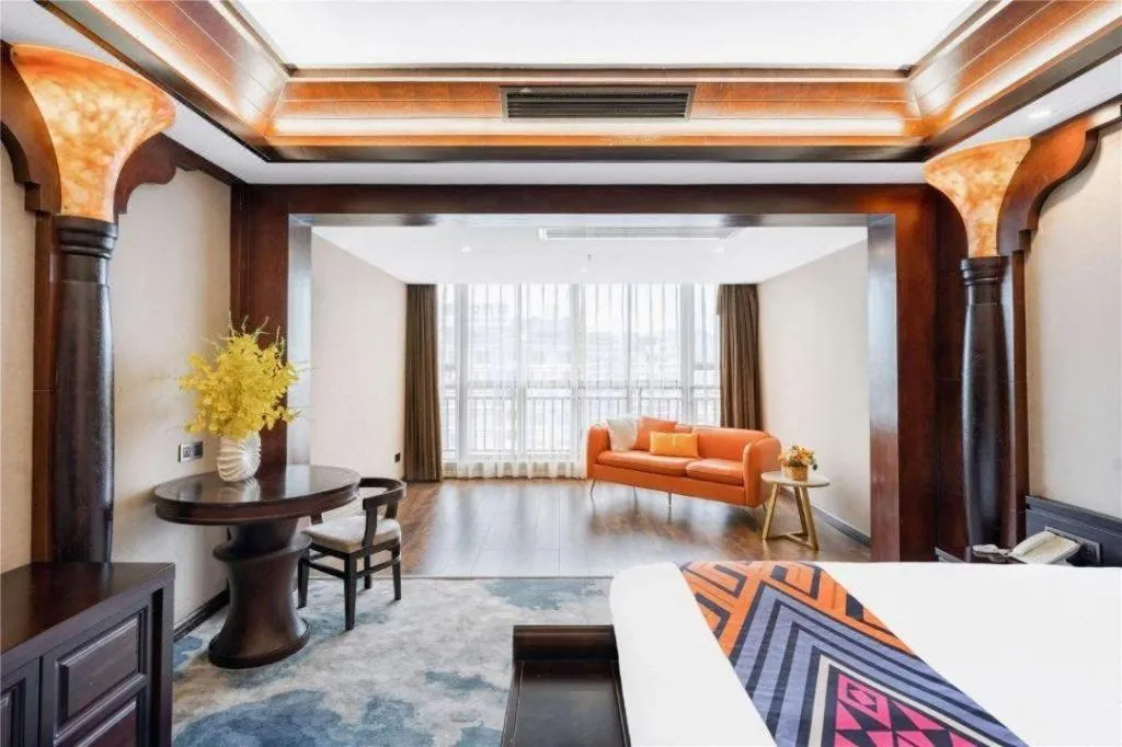 Bed in Immersing Hotels& Resort Guilin International Trade Exhibition Center